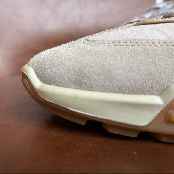 ECCO Retro 70s Comfort Sneaker Limestone Cream Beige Size 41 - Picture 9 of 11